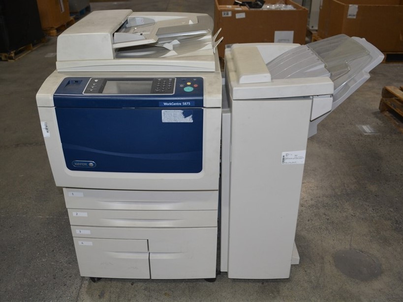 XEROX WorkCentre 5875 Multifunction Printer SEE NOTES