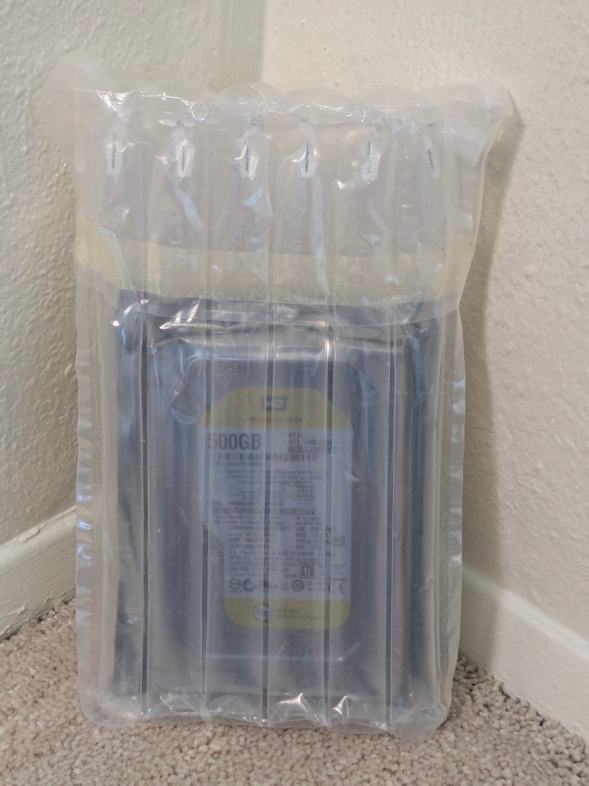 Western Digital 500GB,Internal,7200 RPM,3.5 inch (WD5003ABYZ) Hard Drive