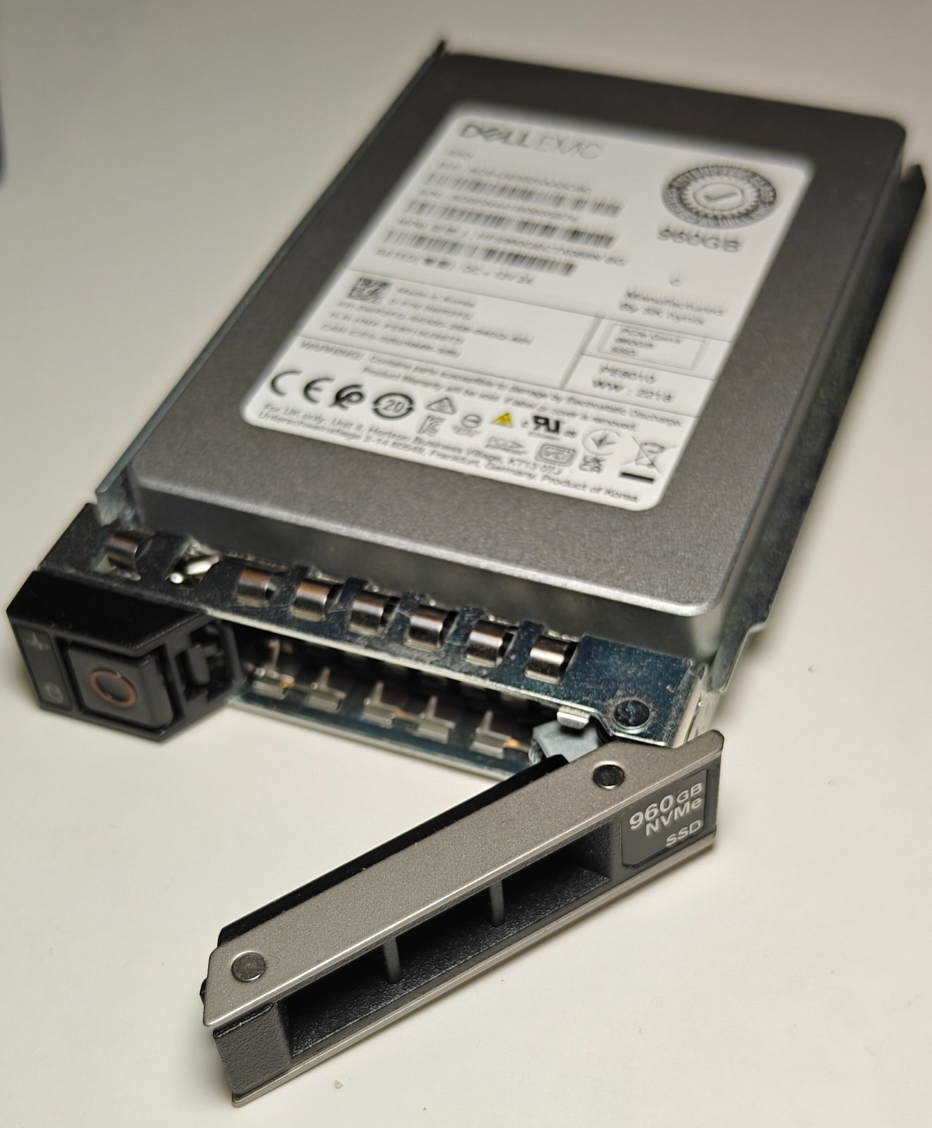 WR2FG DELL 960GB PCI-E GEN4 NVME 2.5'' SSD 0WR2FG HFS960GECTX088N BG with Caddy