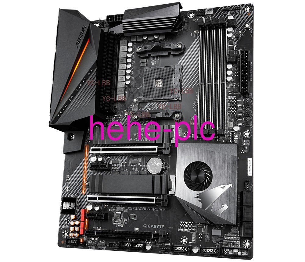 1PC FOR GIGABYTE X570 AORUS PRO WIFI HDMI AMD AM4 Motherboard Test 100% OK*Y