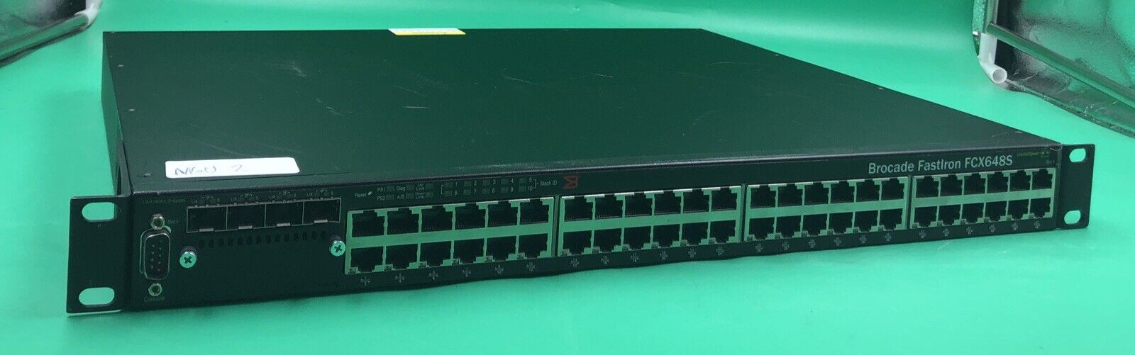 Brocade FastIron FCX648S 48 Port Gigabit Managed Switch (UNTESTED)