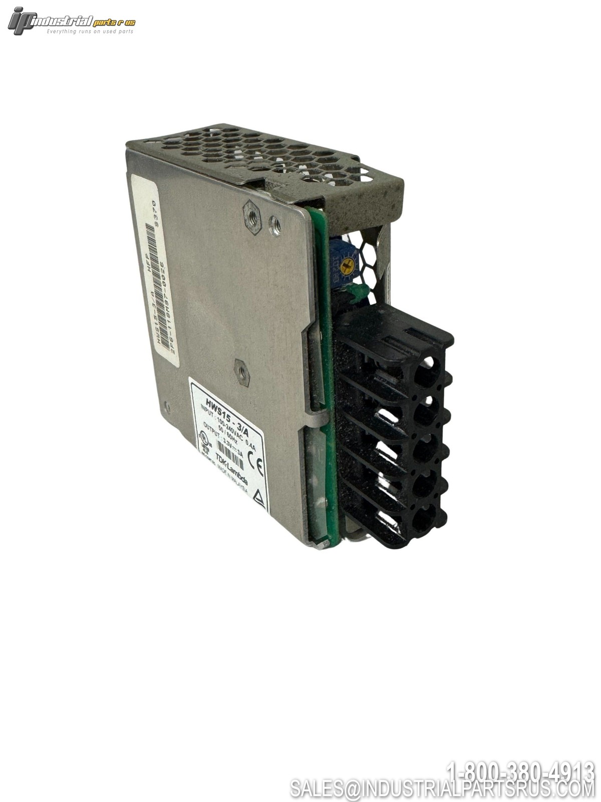TDK Lambda HWS15-3/A AC-DC Switching Power Supply 3.3V 3A 15W Enclosed