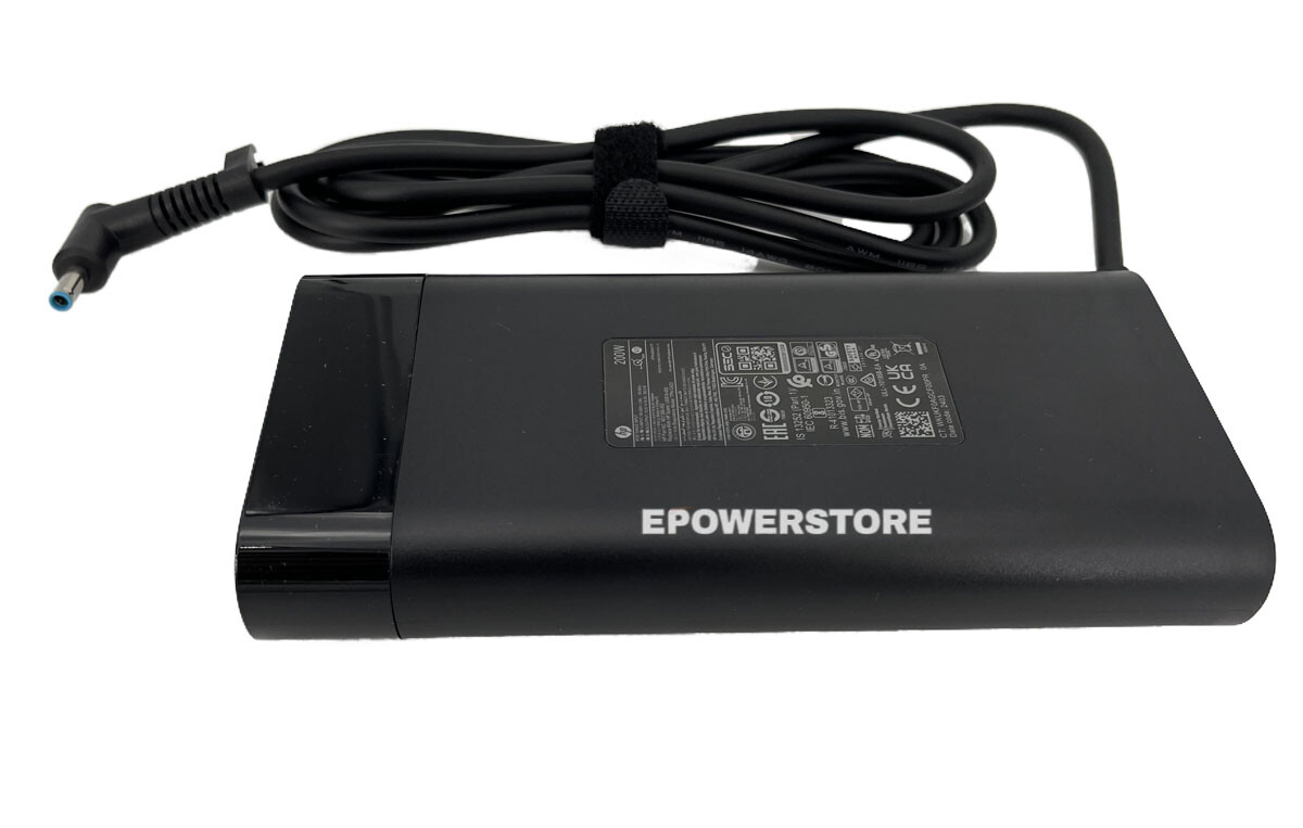 19.5V 10.3A 200W AC Adapter Charger For HP OMEN 16-n0000ns 16-n0000 Original PSU