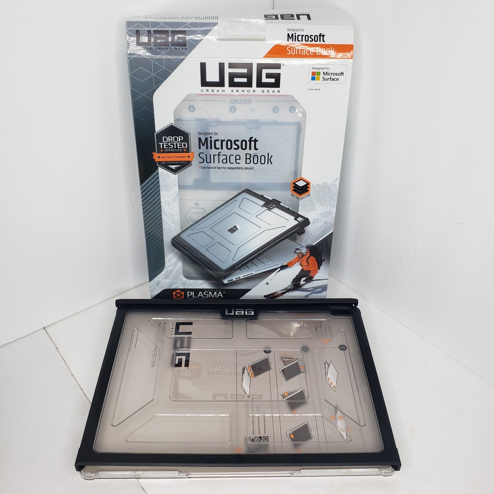 UAG Urban Armor Gear Microsoft Surface Book Rugged Case SFBK-ICE