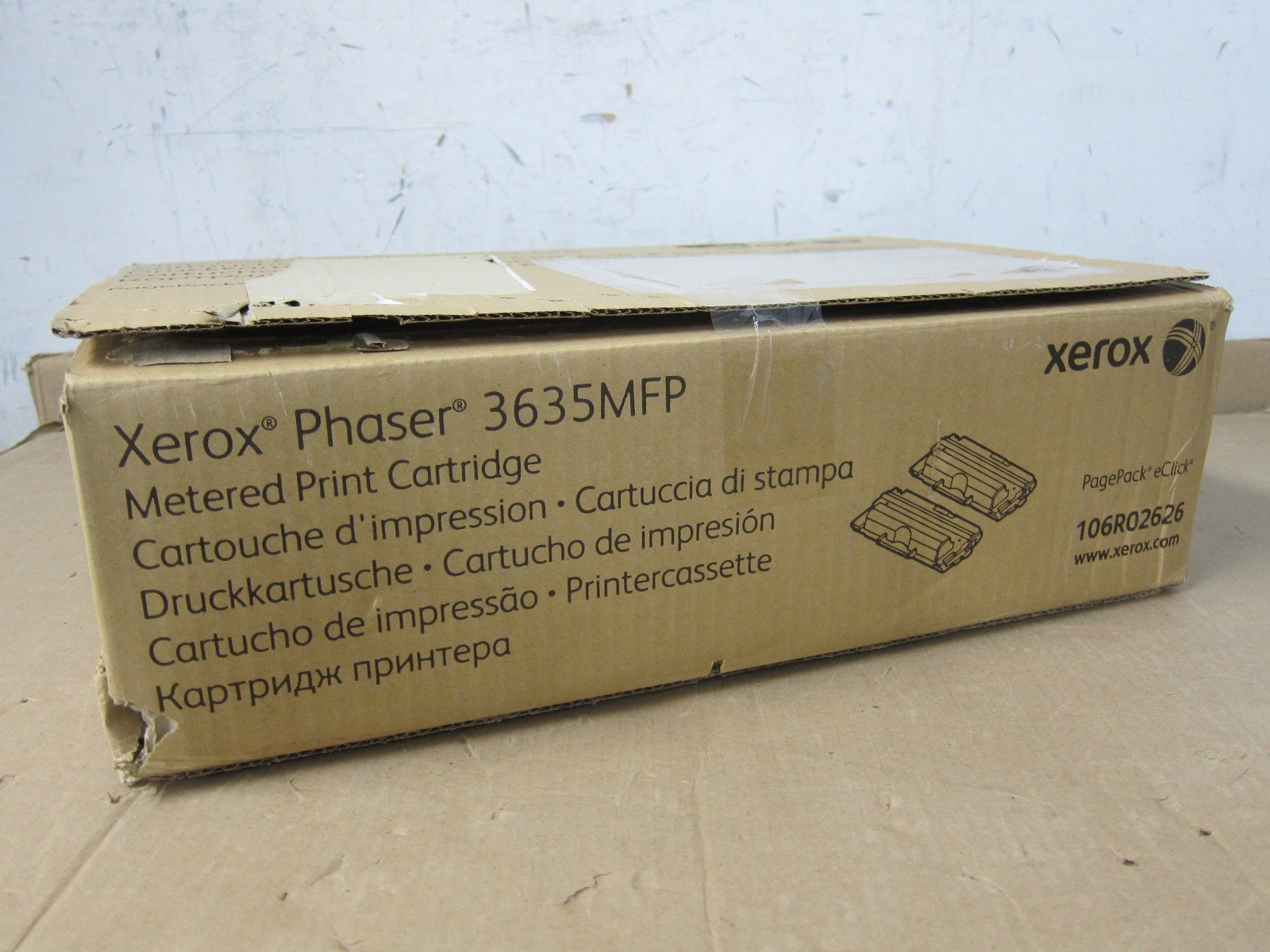 New Genuine XEROX Phaser 106R02626 Metered Print Cartridge
