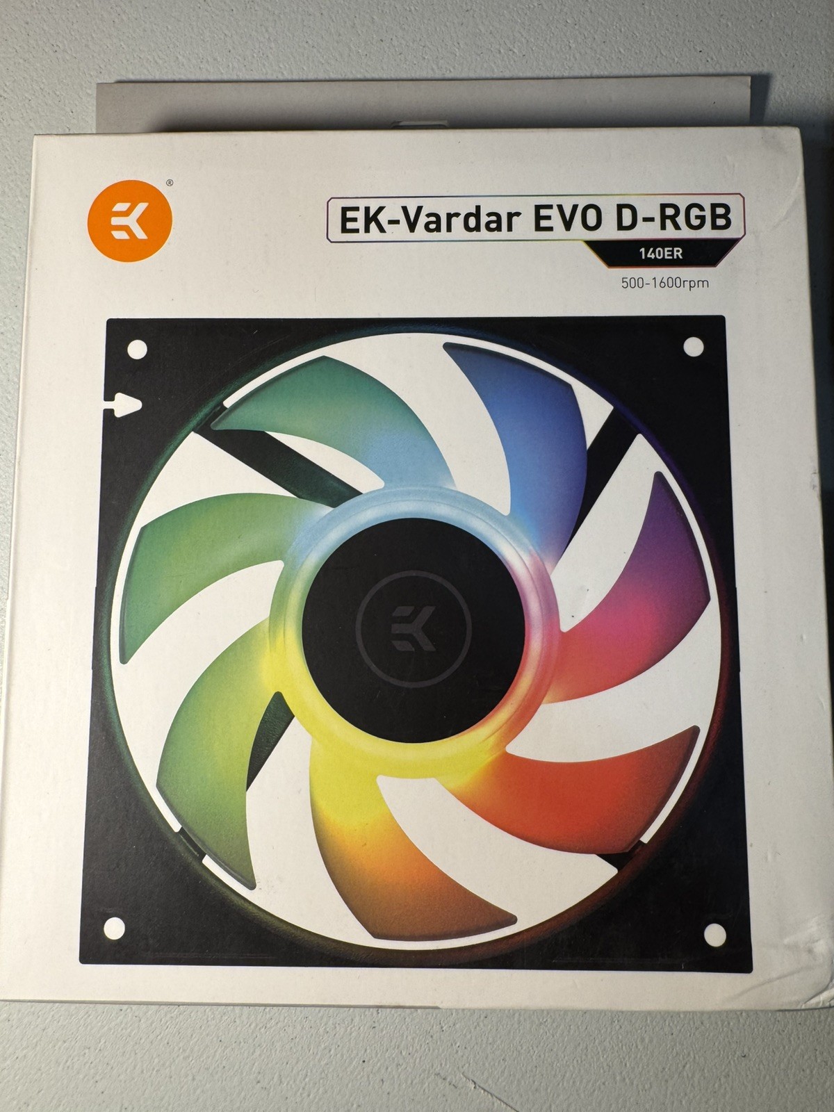 EKWB EK-Vardar EVO 140ER D-RGB 140mm PWM RGB Radiator Fan – NEW in Box