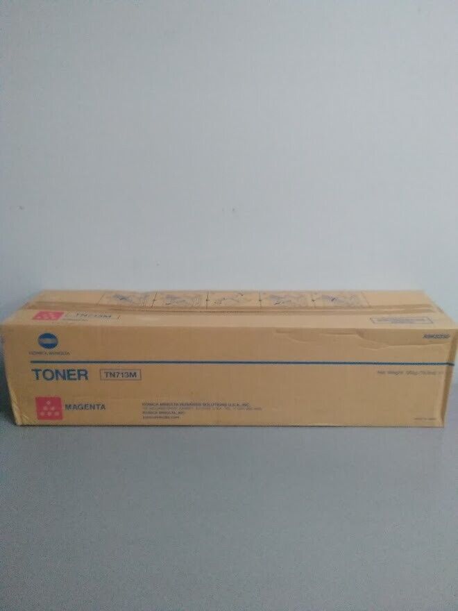 Konica Minolta A9K8330 (TN-713M) Magenta Toner Cartridge, bizhub C659 C759