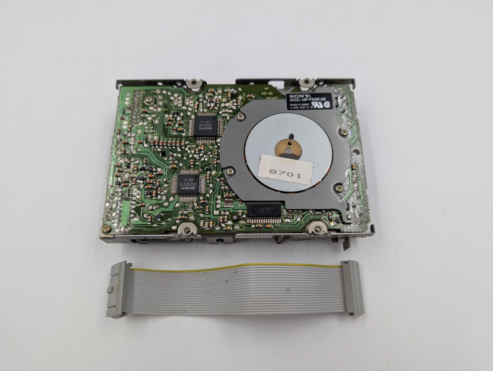 SONY MP-F51W-03 800K Drive For Macintosh 512K Pus SE, UNTESTED/ AS-IS (260201)