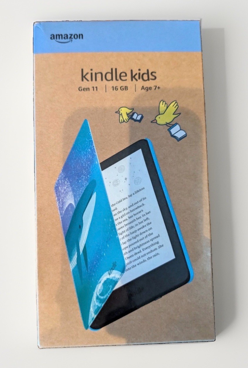Amazon Kindle Kids 6" e-Reader 2024 11th Gen 16GB Space Whale Brand New Sealed