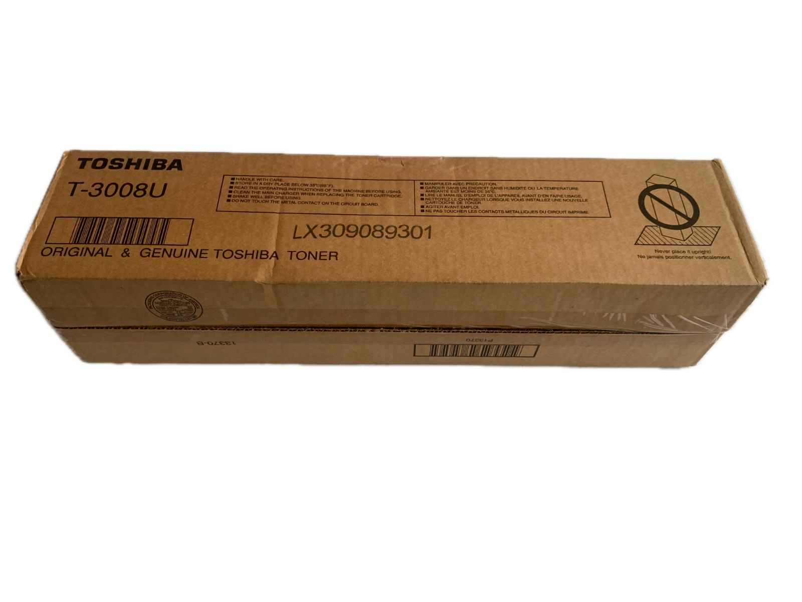 Genuine Toshiba T-3008U Black Toner Cartridge - OEM New and Sealed