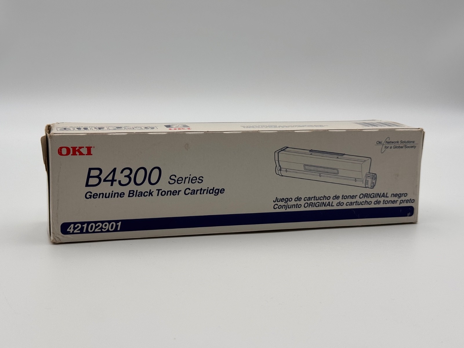 Genuine OKI B4300 Toner Cartridge OEM For B4400 B4500 B4600 Mono Printers