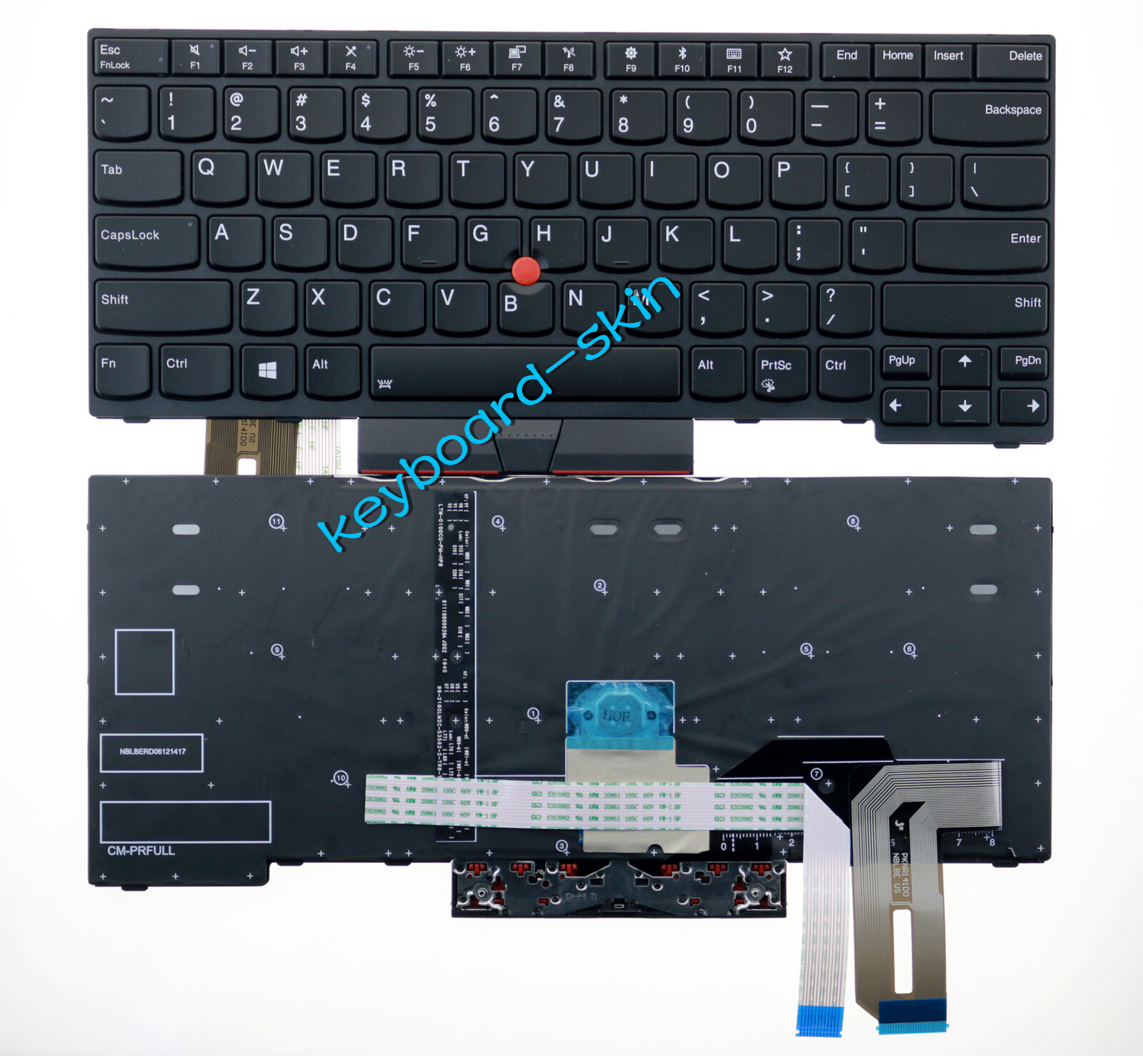 New for lenovo IBM Thinkpad E480 E485 E490 E495 Series laptop keyboard backlit