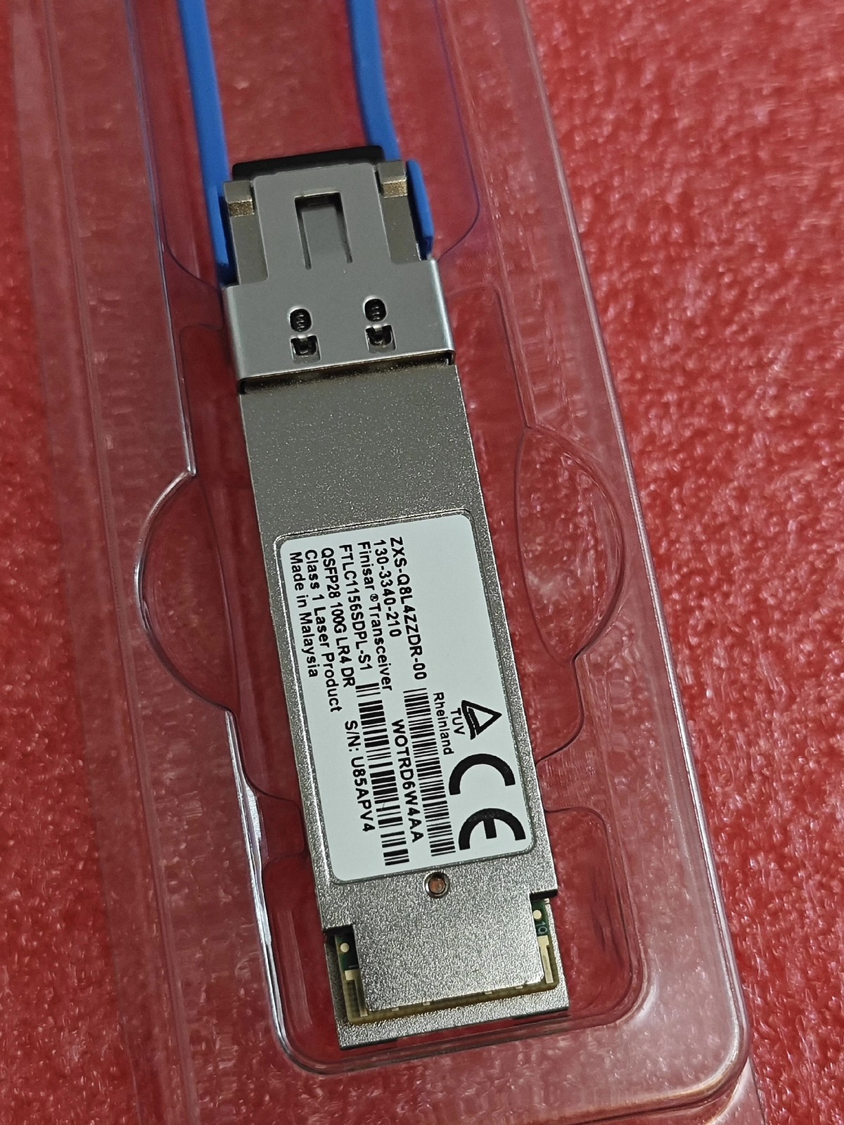 1PC | INFINERA | FINISAR FFTLC1151RDPL-S1 (ZXS-Q8L4ZZZZ-00) 100GBASE-LR4