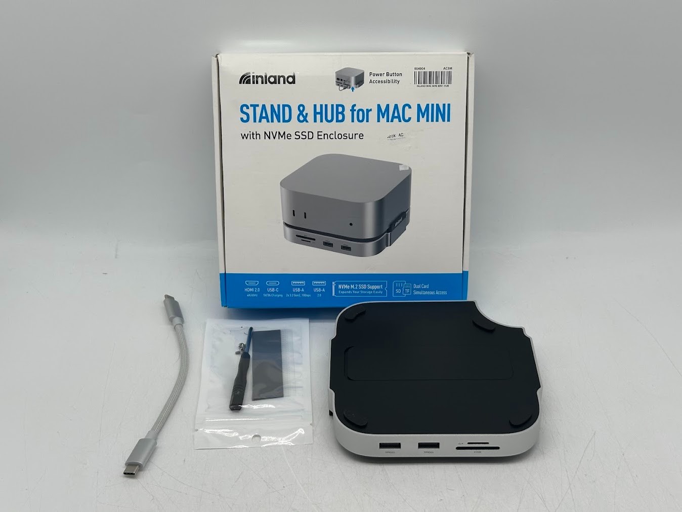 Inland Mac mini 8-in-1 Hub