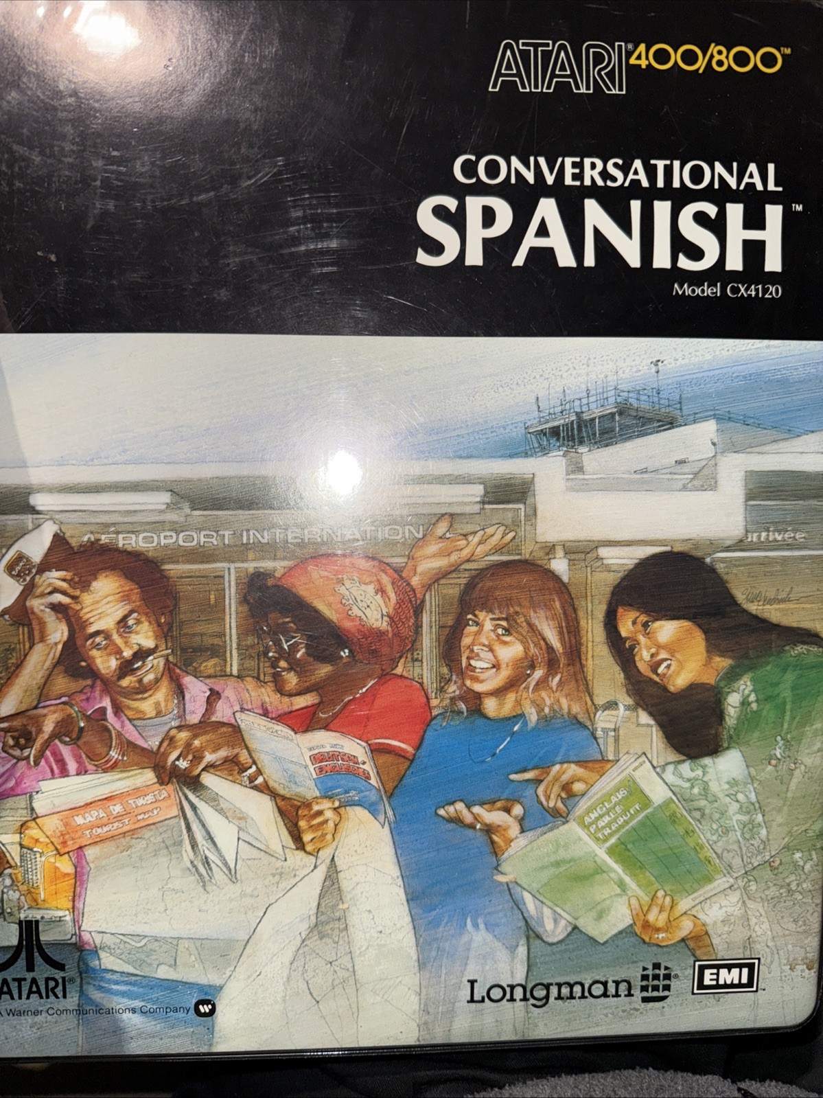 Atari 400/800 Conversational Spanish Model Computer Program