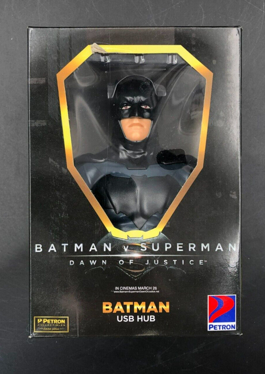 Batman v Superman: Dawn of Justice Batman USB Hub - NEW