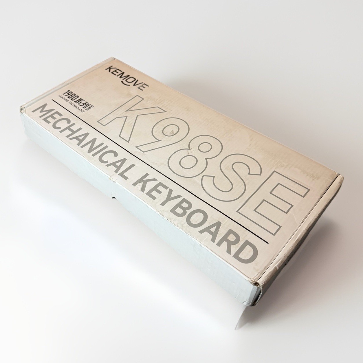 Kemove K98SE 1980 Series Mechanical Keyboard White/Gray Blue Backlight, Open Box