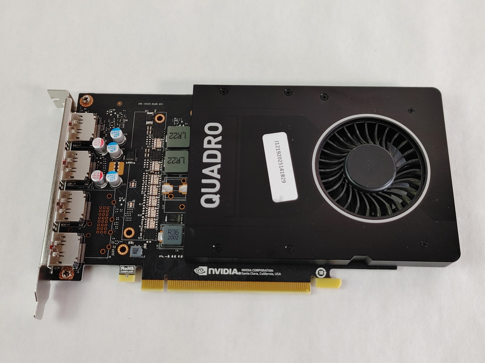 Nvidia Quadro P2200 5 GB GDDR5X PCI Express 3.0 x16 Video Card