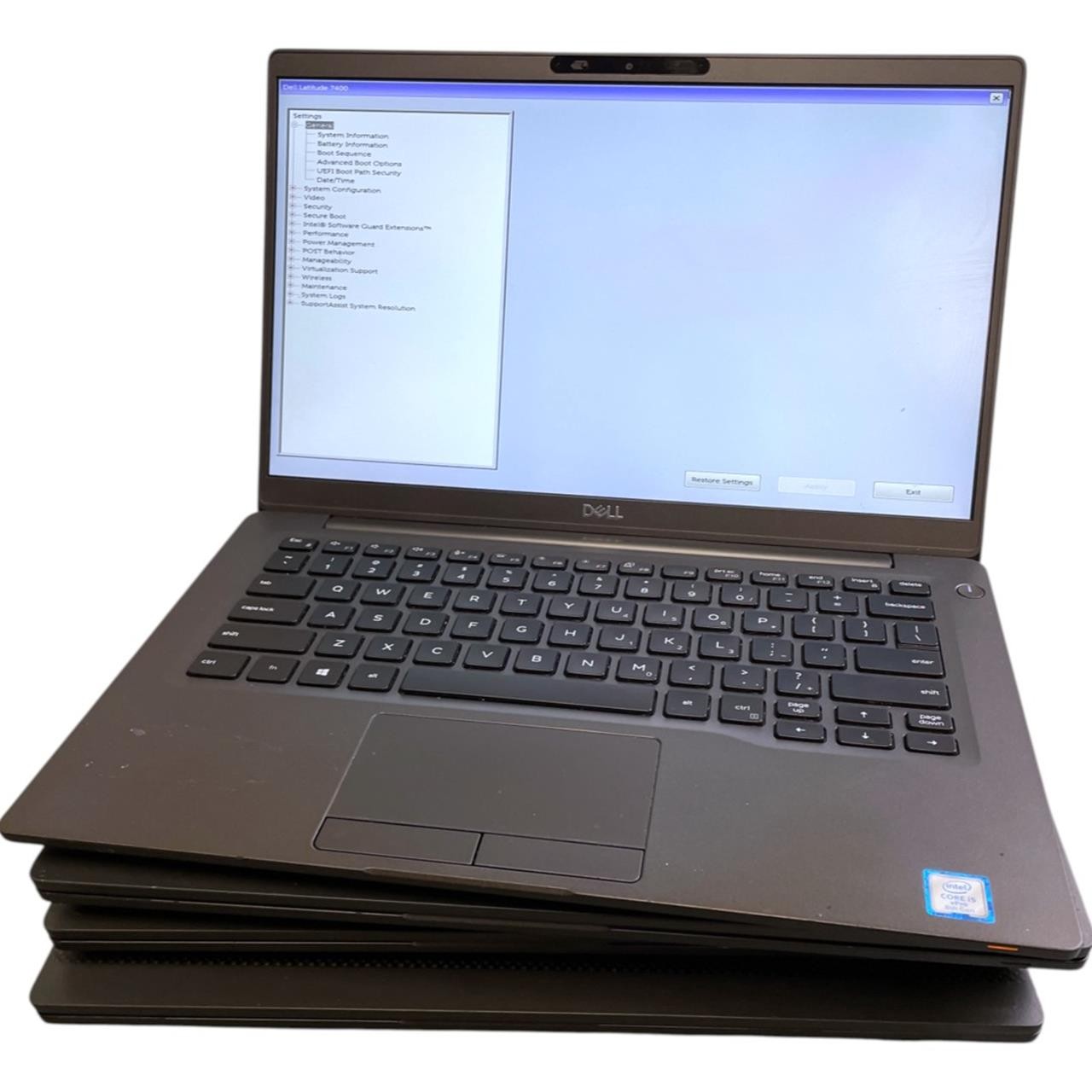 Lot of 4 | Dell Latitude 7400 Touch i5-8th Gen 8GB IRCAM | NO SSD/BATTERY (READ)