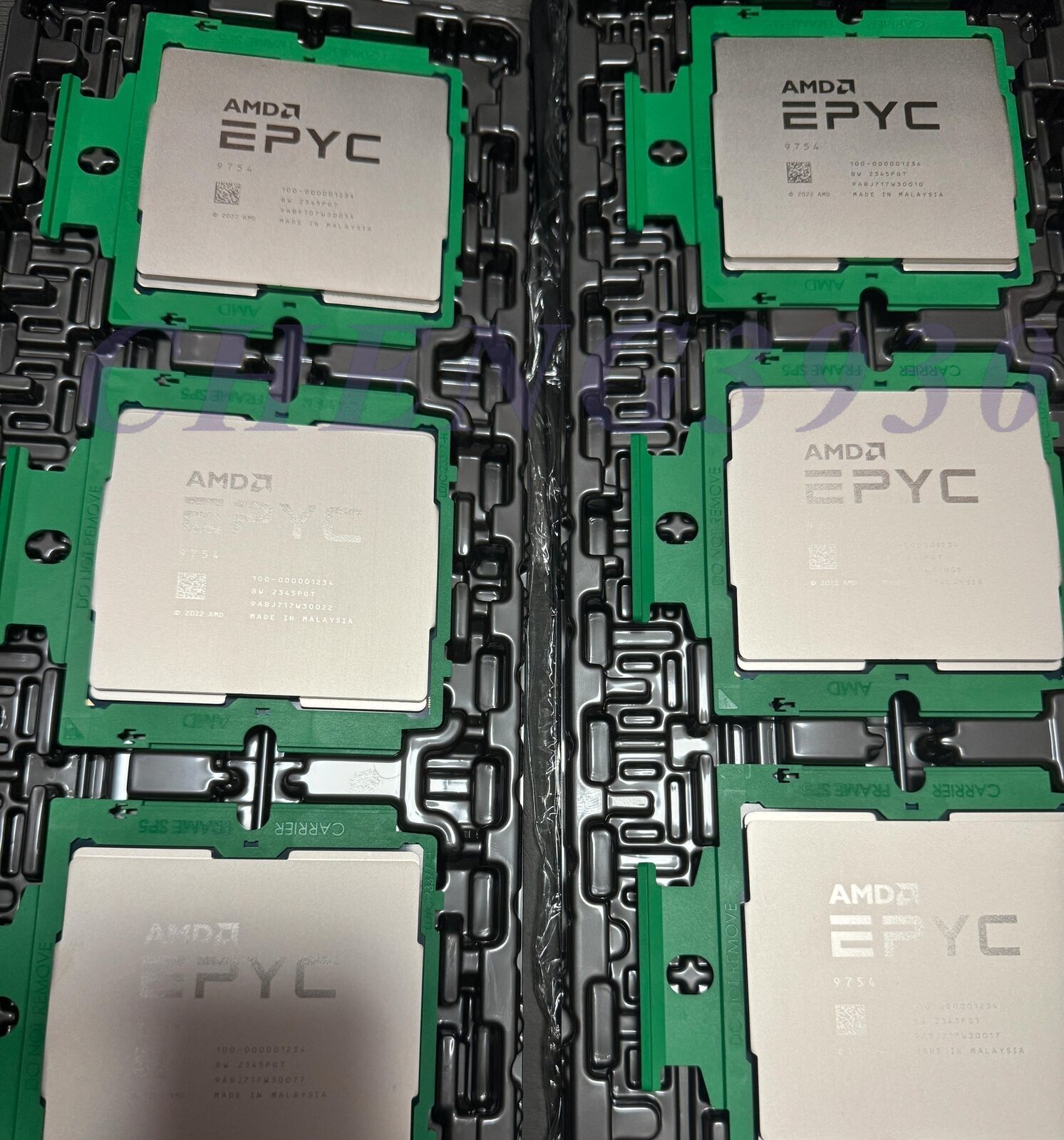 (unlocked) AMD Genoa EPYC 9754 2.25-3.1GHz 128 core 256 threads 360w Processor