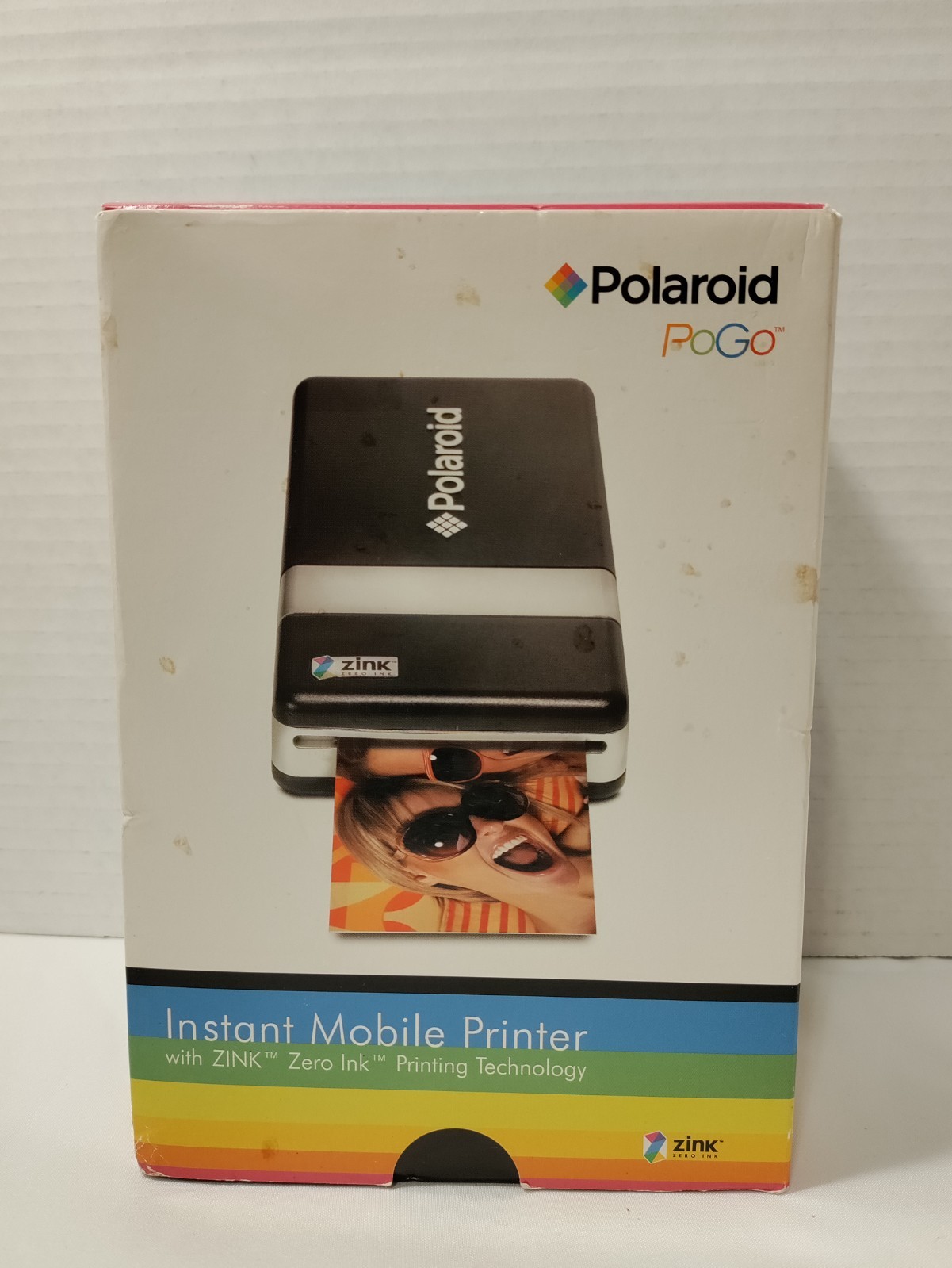 New-Polaroid PoGo INSTANT MOBILE PRINTER Zink Ink System (Thermal)
