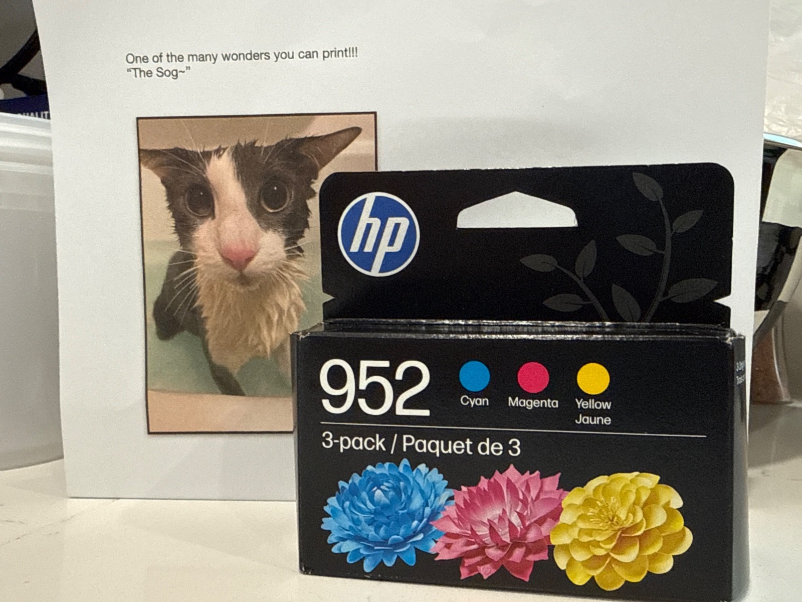 [NEW & GENUINE] HP 952 Ink 3-Pack Color | C / Y / M | Sealed, Exp May 2028