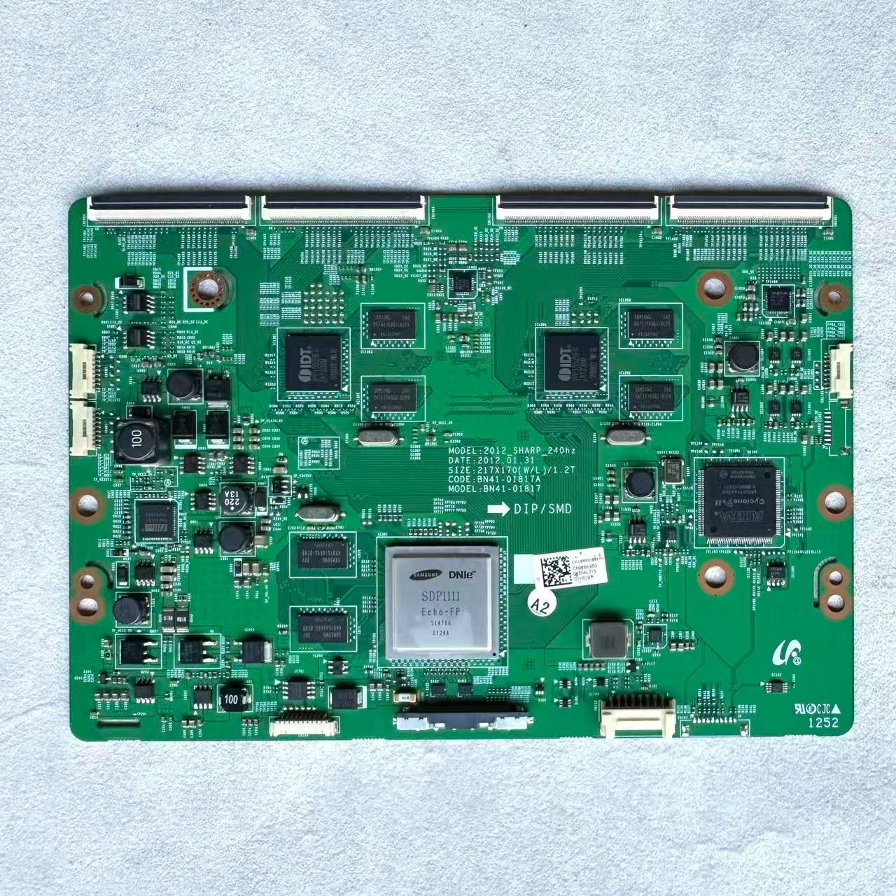 Samsung UA60ES8000J T-Con Board BN41-01817A CY-LE600DSSZ1H