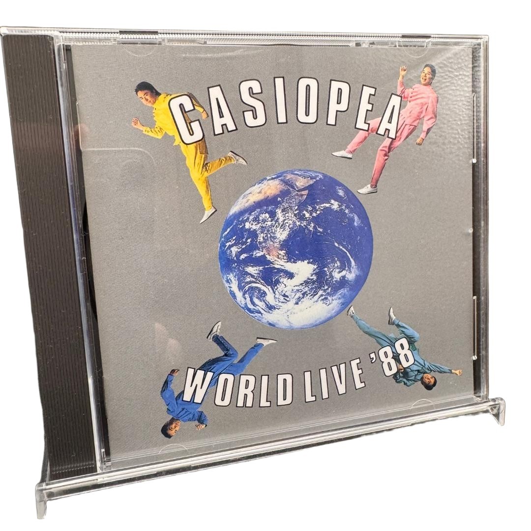 Casiopea World Live '88 CD Cassiopeia 13 Tracks Brazil Australia Japan Mexico US