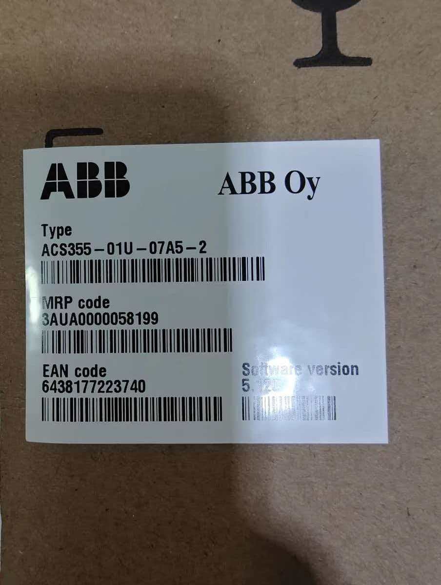 ACS355-01U-07A5-2 ABB frequency converter new Shipping UPS or FedEX