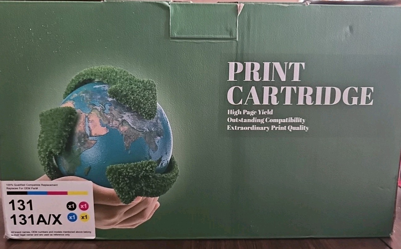 4PK 131A/X 131 BYCM SET Laser Toner For Canon ImageCLASS MF8280Cw MF624Cw 628Cw