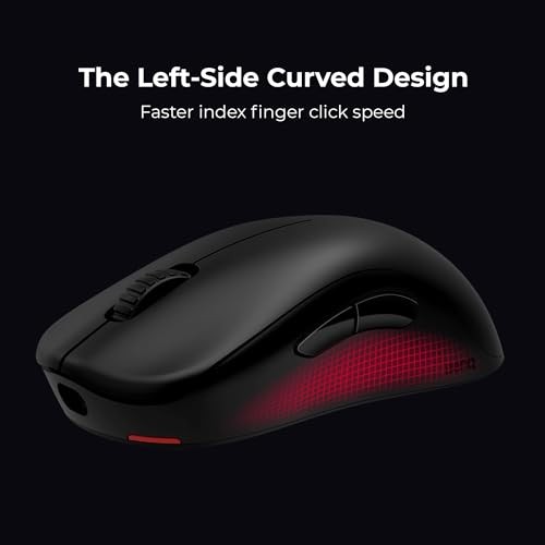 BLACK - BENQ ZOWIE U2 WIRELESS GAMING MOUSE | ESPORTS, SPORT SCIENCE | ENHANCED