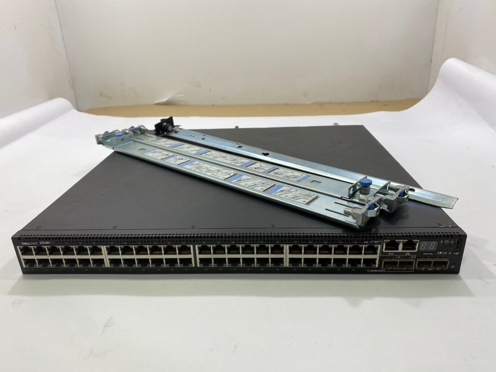 Dell EMC PowerSwitch S3148P 48-Port PoE+ Layer 3 Managed Switch