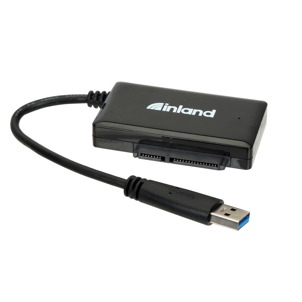 Inland USB 3.2 Gen 1 to 2.5" SATA III Hard Drive Adapter