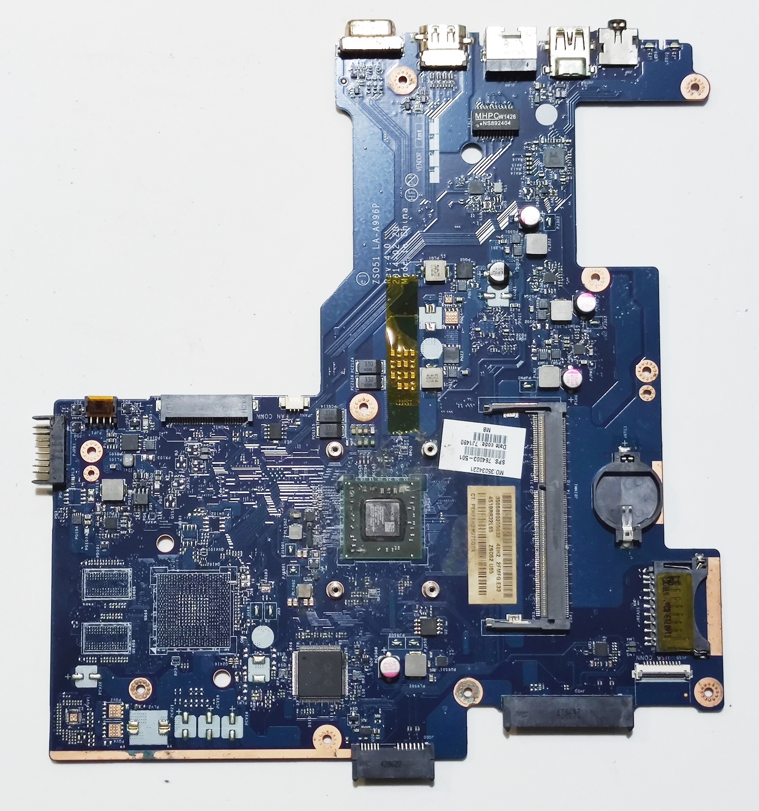 FAULTY MOTHERBOARD FAULTY FAULTY MOTHERBOARD, AMD E1-6010 HP 250 G3