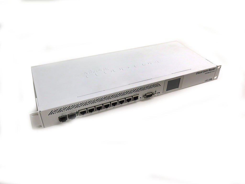 MikroTik CCR1009-7G-1C-1S+ 1000 Mbit / s Cloud Core Router gigabit ethernet