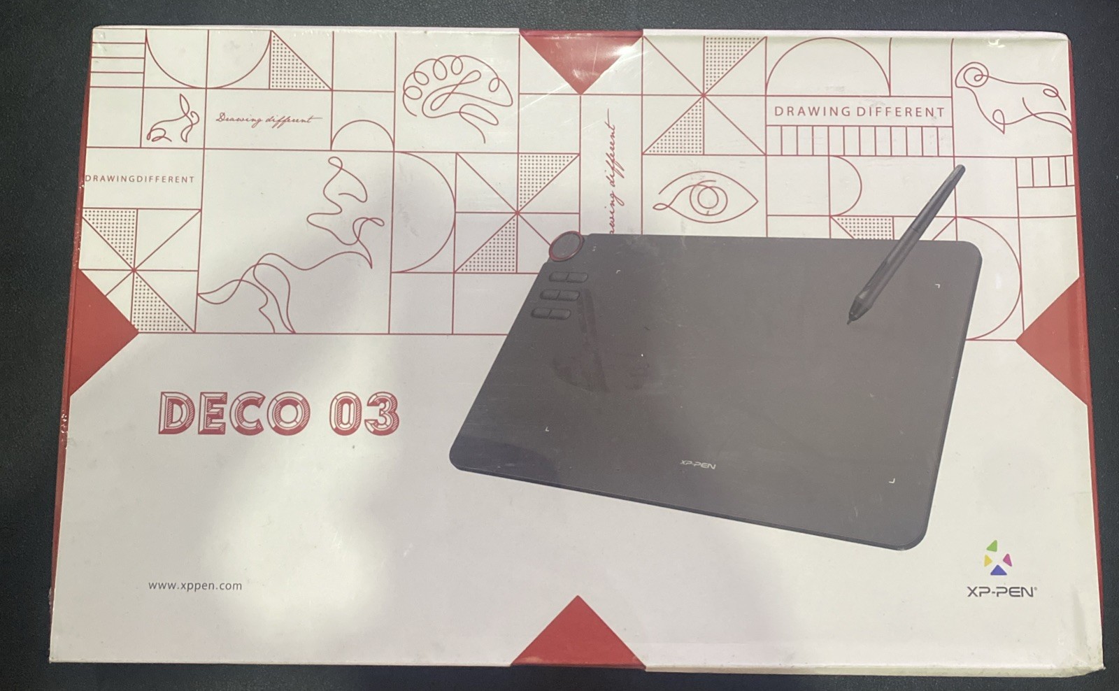 XP-Pen Deco 03 Wireless/Wired Graphics Drawing Tablet