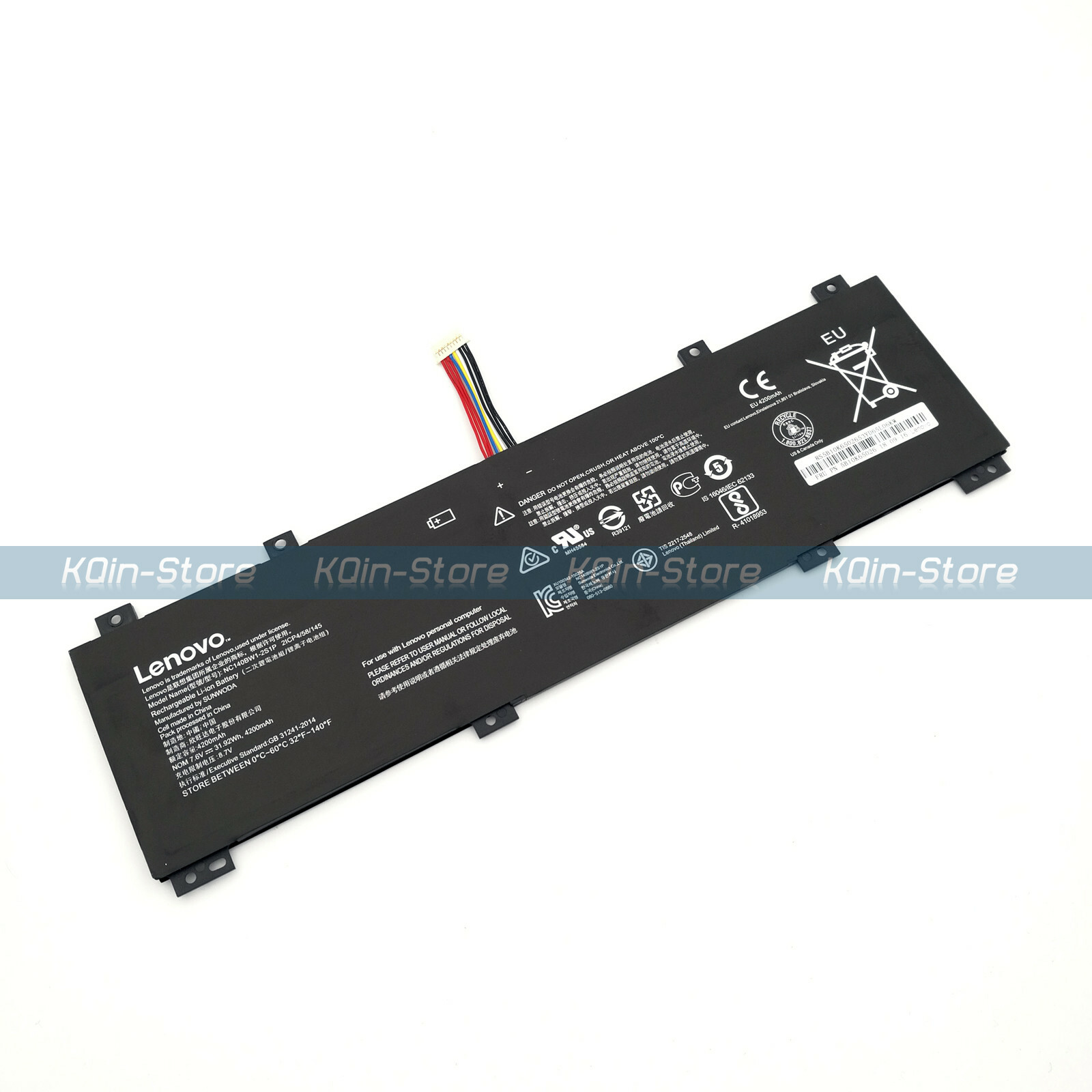 Genuine NC140BW1-2S1P 0813002 Battery for Lenovo IdeaPad 100S-14IBR 14" 31.92Wh