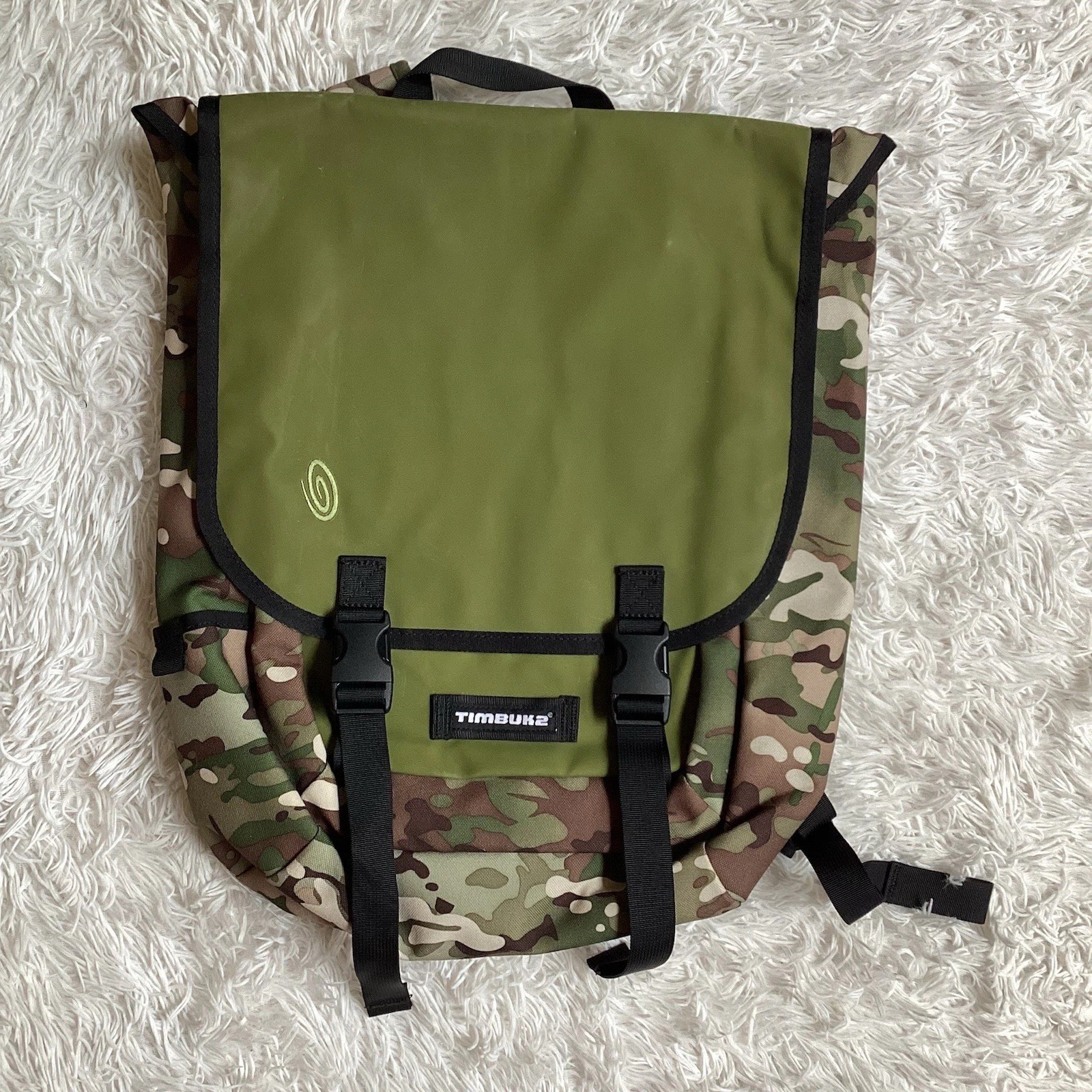 Timbuk2 Swig Backpack Commuter Techwear Travel Laptop Green Camo