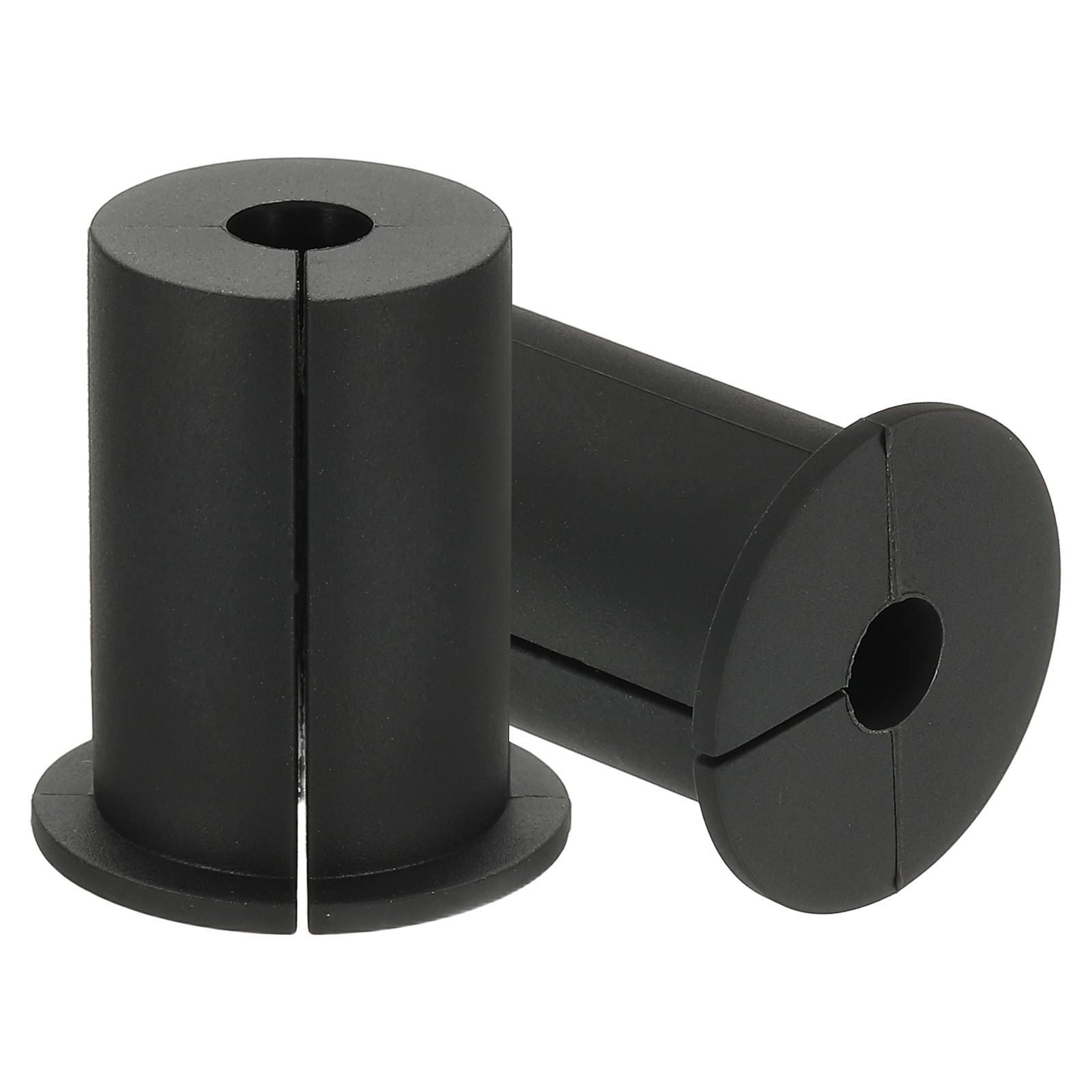 2 Pcs 1" Wall Grommet Cable Routing Kit for 0.33" (8.5mm) Hole Black