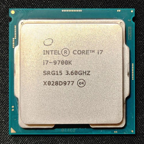 Intel Core i7-9700K Octa-Core 3.6 GHz Desktop CPU