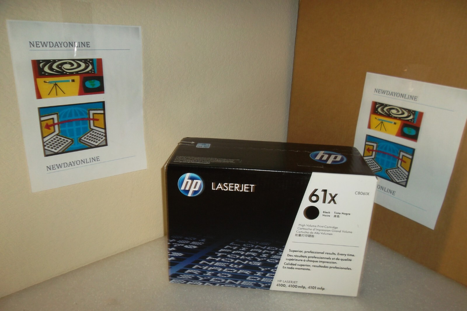 HP 61X Toner Cartridge Black 10K High Yield for 4100 4100mfp 4101mfp  C8061X NEW