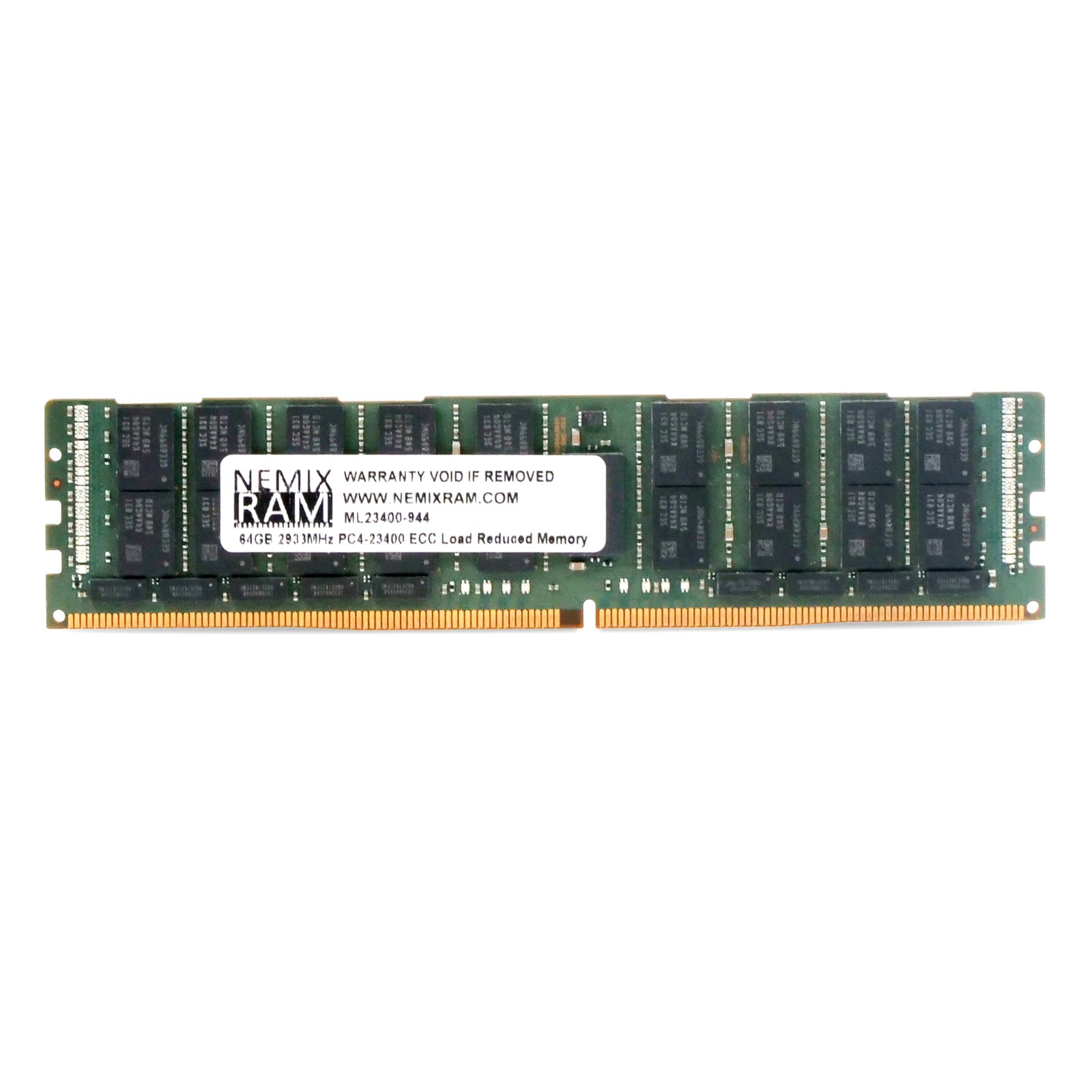NEMIX 64GB DDR4 2933MHz ML23400-944 PC4-23400 ECC LRDIMM Server RAM