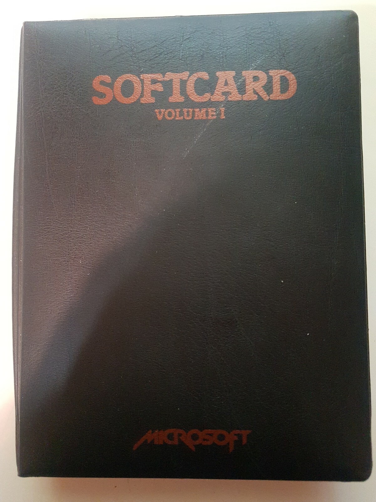 MICROSOFT SOFTCARD MANUAL VOLUME 1 FOR APPLE II COMPUTER CP/M INTEL Z80 RARE