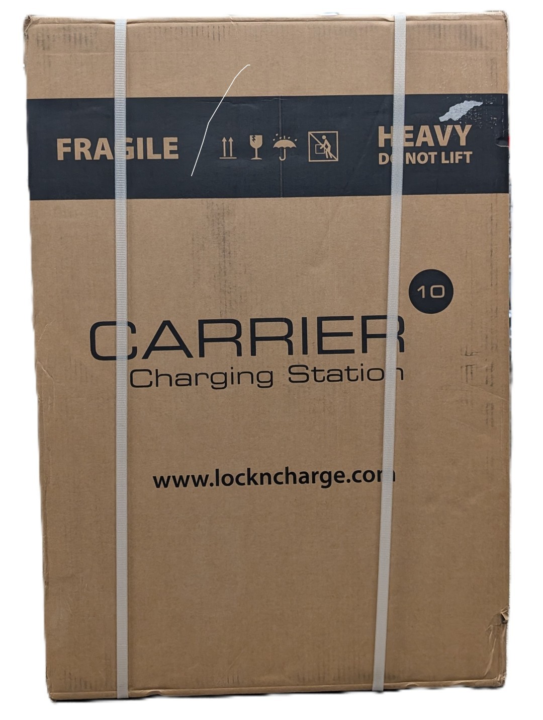 LocknCharge Carrier 10 Charging Station Cabinet For 10 Notebooks/Tablets LNC8200