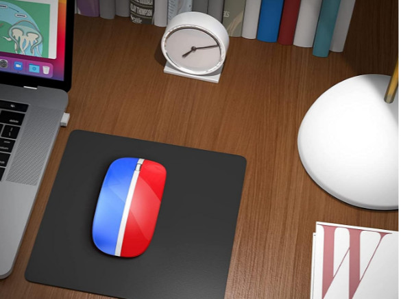 🖱️ JOYACCESS Silent Wireless Mouse – France Colors – 5 DPI – Portable & Quiet