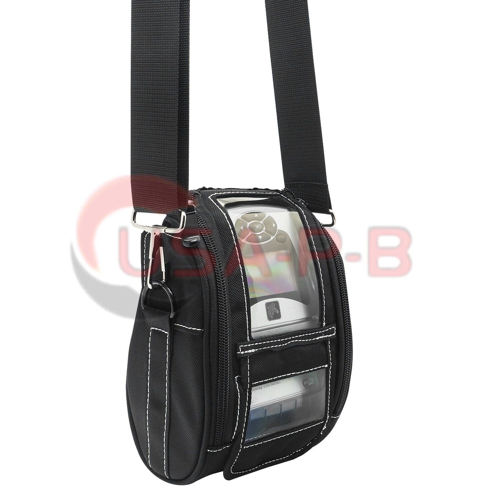 5PCS Soft Carrying Case Pouch Holster Storage Bag for Zebra ZQ620 QLN320 Printer