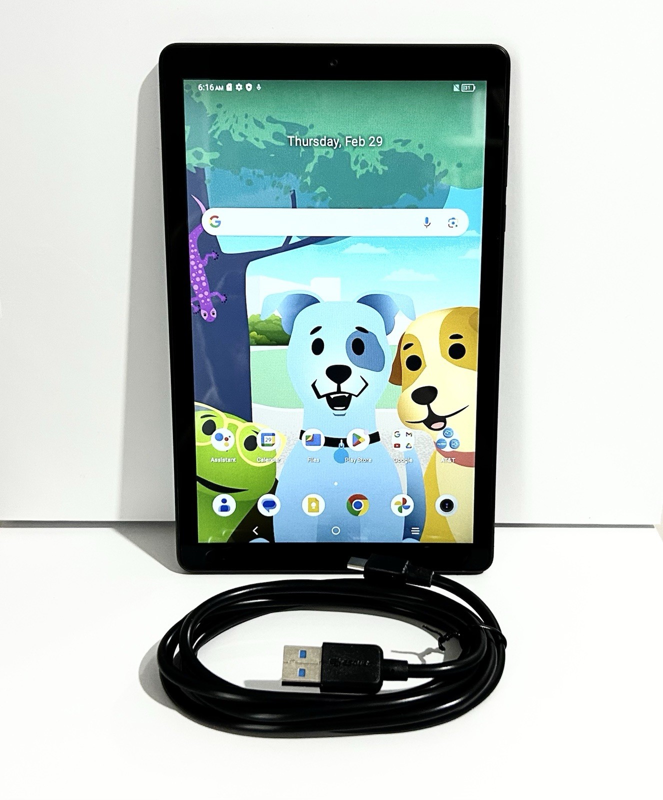 AT&T amiGO 9136K 8" 64GB Android Tablet WiFi+Cellular Unlocked 4G LTE Excellent