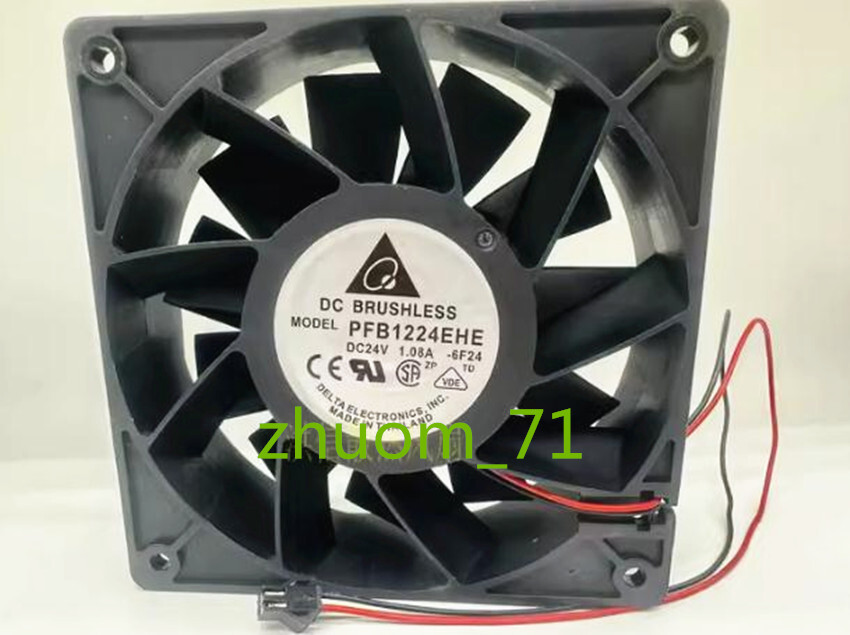 1PC Delta PFB1224EHE 12CM 12038 24V 1.08A Cooling fan
