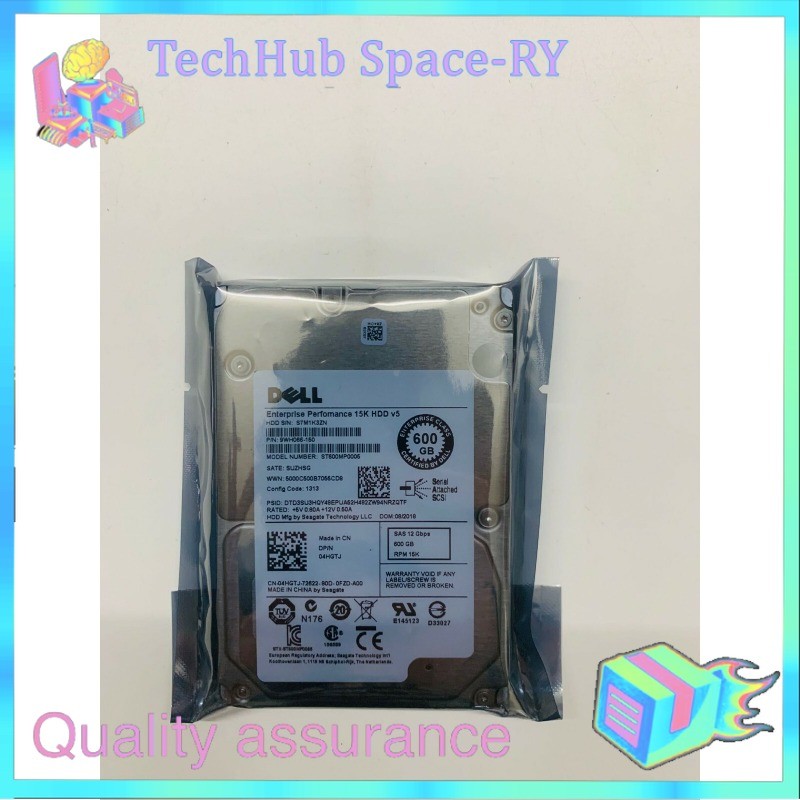 NEW Dell ST600MP0005 4HGTJ 600GB 15000RPM 2.5 SAS 12Gbps HDD Hard Drive 04HGTJ