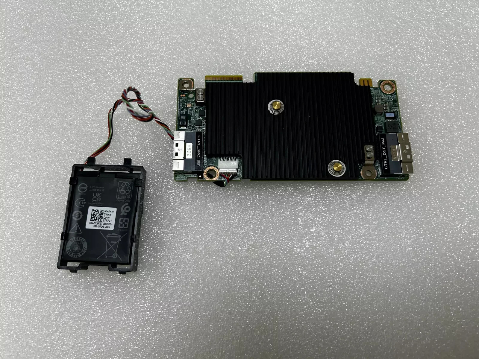 New Dell H745 RAID Controller 4GB Front 15th Gen NCF62 JT47Y TFKHK w/Battery